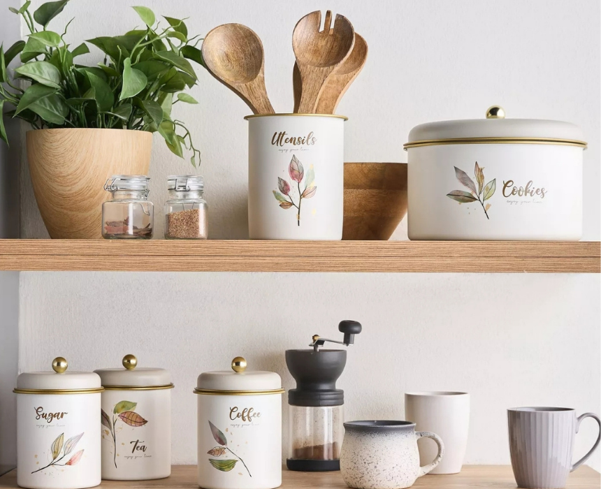 Tea Storage Container Metal