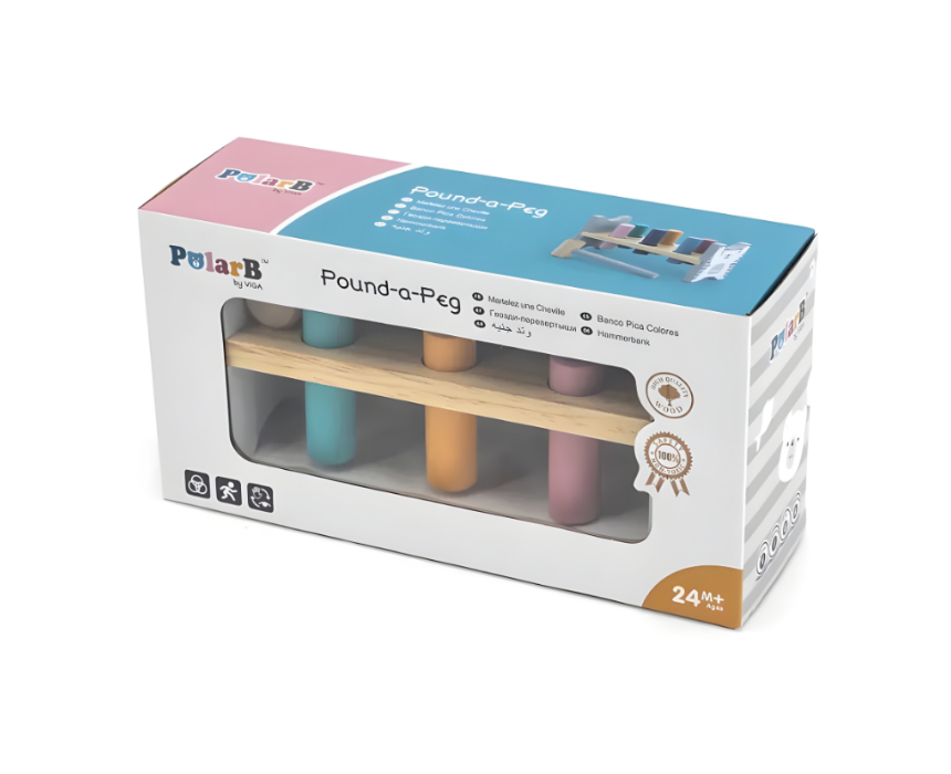 VIGA Colorful Punch Toy