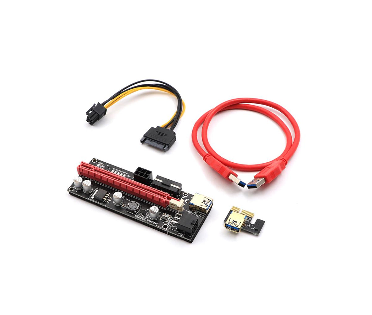 Converter PCI-E - PCI-e 16x USB 3.0 & Interface 6-Pin