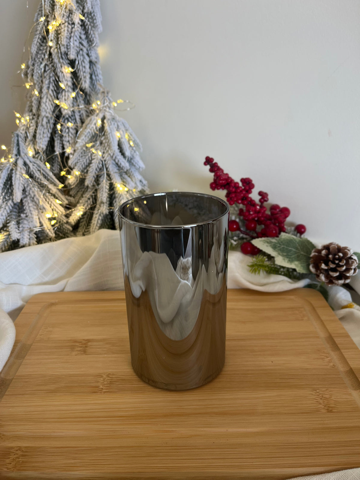 Grey Electric Candle