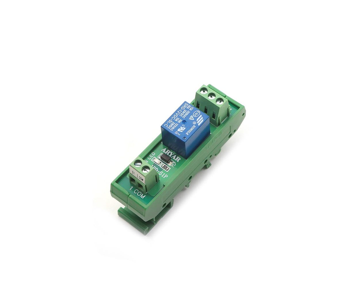 Relay Module - Rail Mount - 12V 10A - 1-Channel