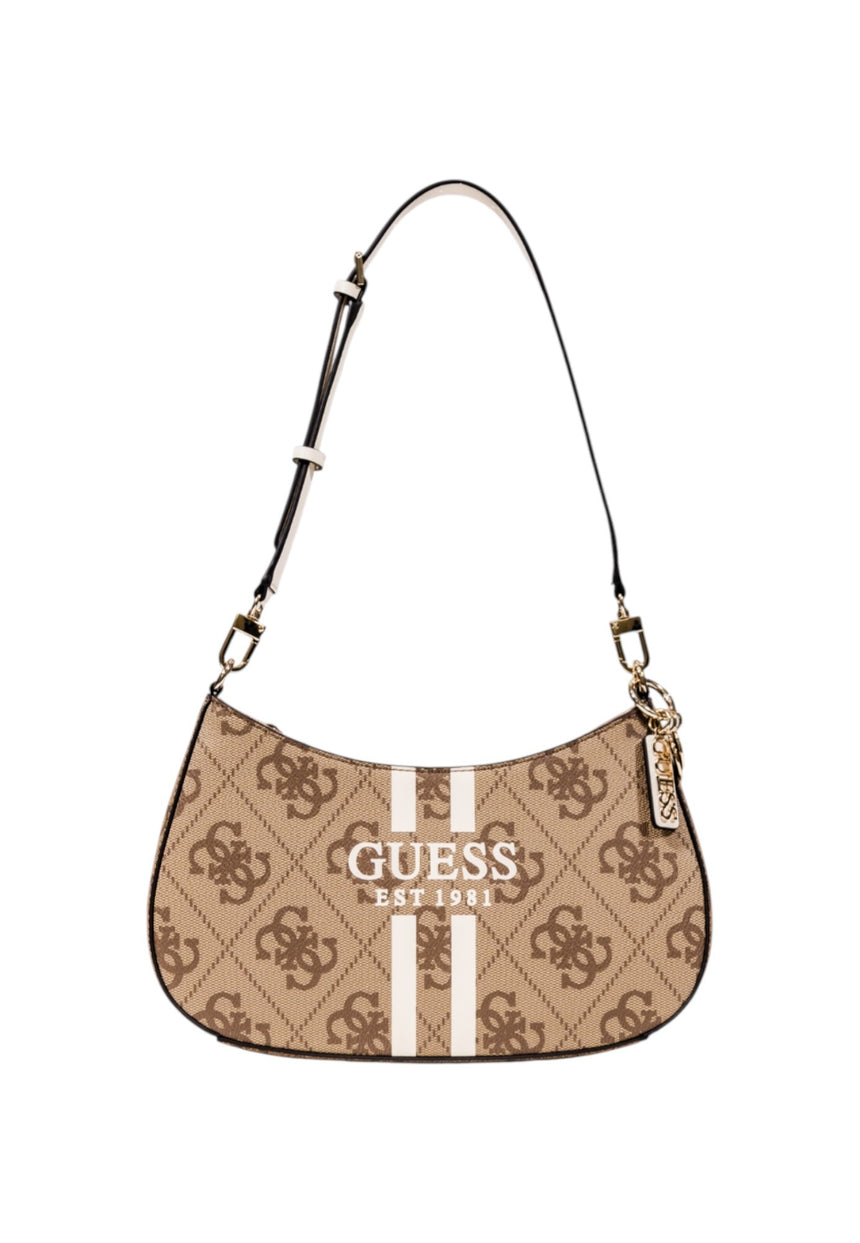 Guess - Noelle Beige Shoulder Bag