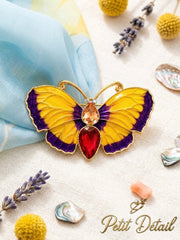 Sunset Butterfly Brooch Petit Détail Lebanon