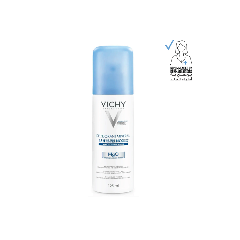 Vichy Mineral Spray Deodorant Aluminum Free