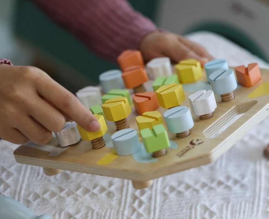Screw Board Activity Set