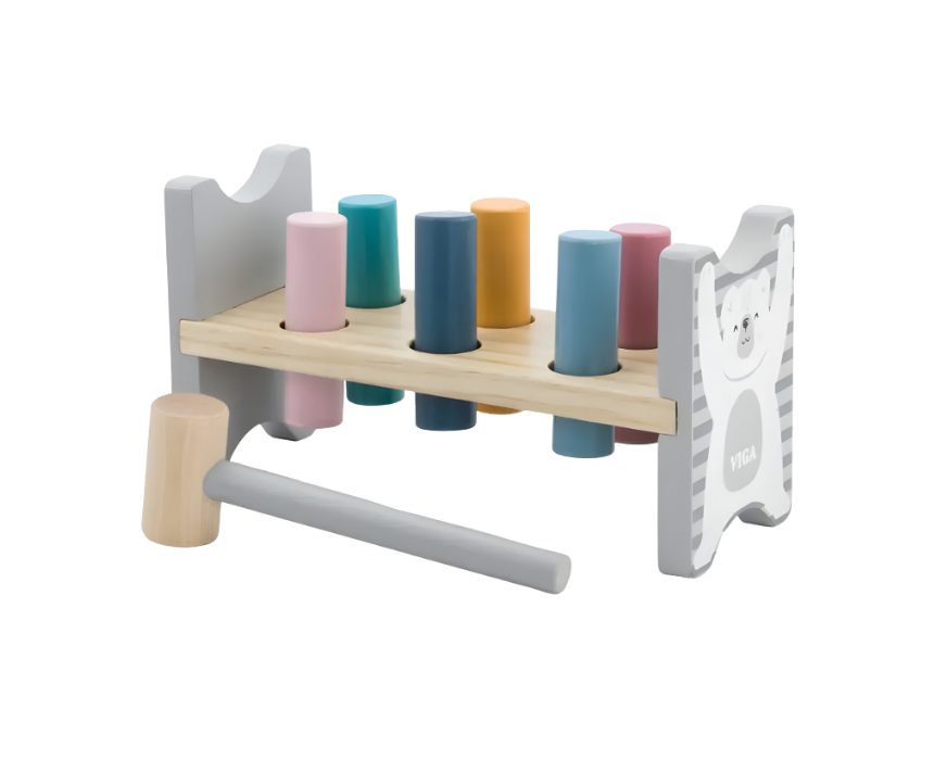 VIGA Colorful Punch Toy