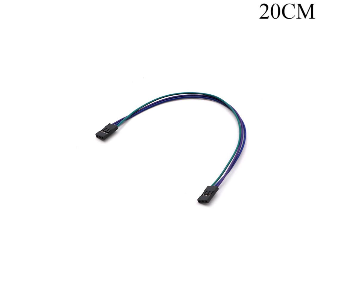 Jumper Wire Dupont Female to Female 200x2.54mm 3-Pin