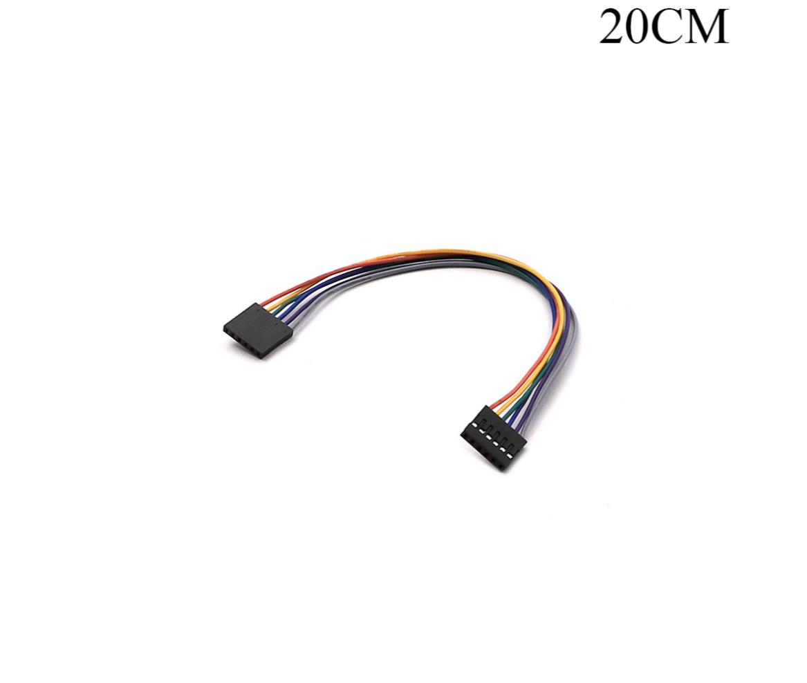 Jumper Wire Dupont Female to Female 200x2.54mm 6-Pin