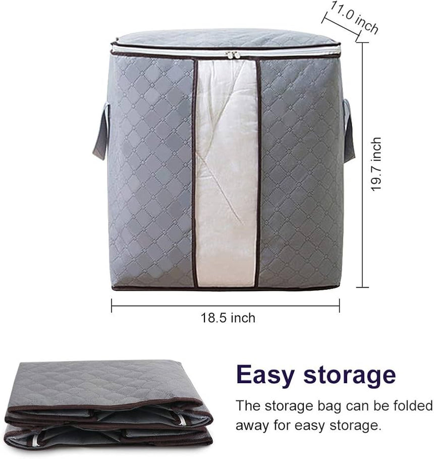 Foldable Fabric Storage Bag 50x45x30cm