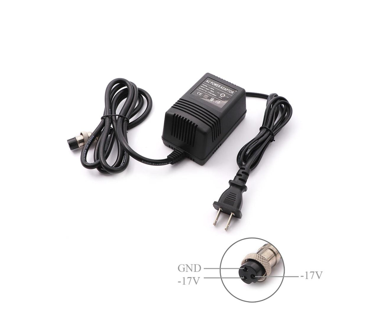 Power Adapter Linear AC 17V x2 0.42A 3Pin