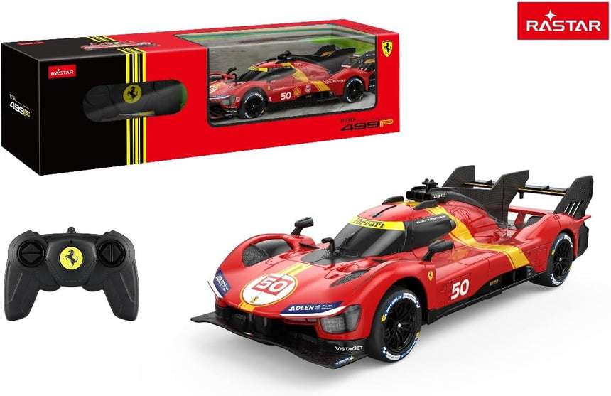 R/C 1:24 Ferrari 499P - Red Remote Control Cars R/C 1:24 Ferrari 499P - Red R/C 1:24 Ferrari 499P - Red Rastar