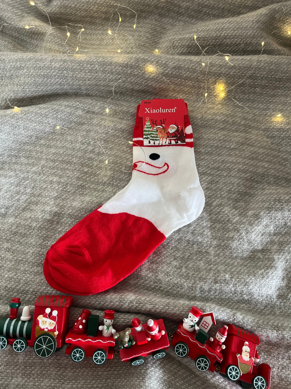 Christmas Cotton Socks 36-41 cm