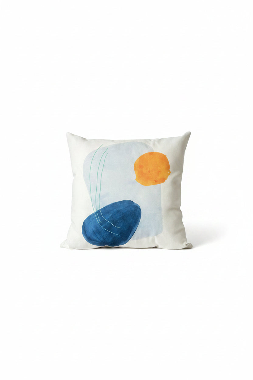 Colorful Abstract Cushion Cover And Filling 45x45cm