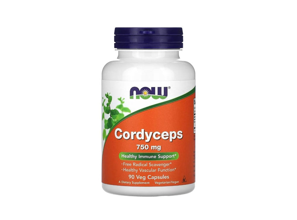 Now Cordyceps 750 mg 90 Capsules