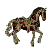 Cheval Émaillé Zinc Alloy Pin