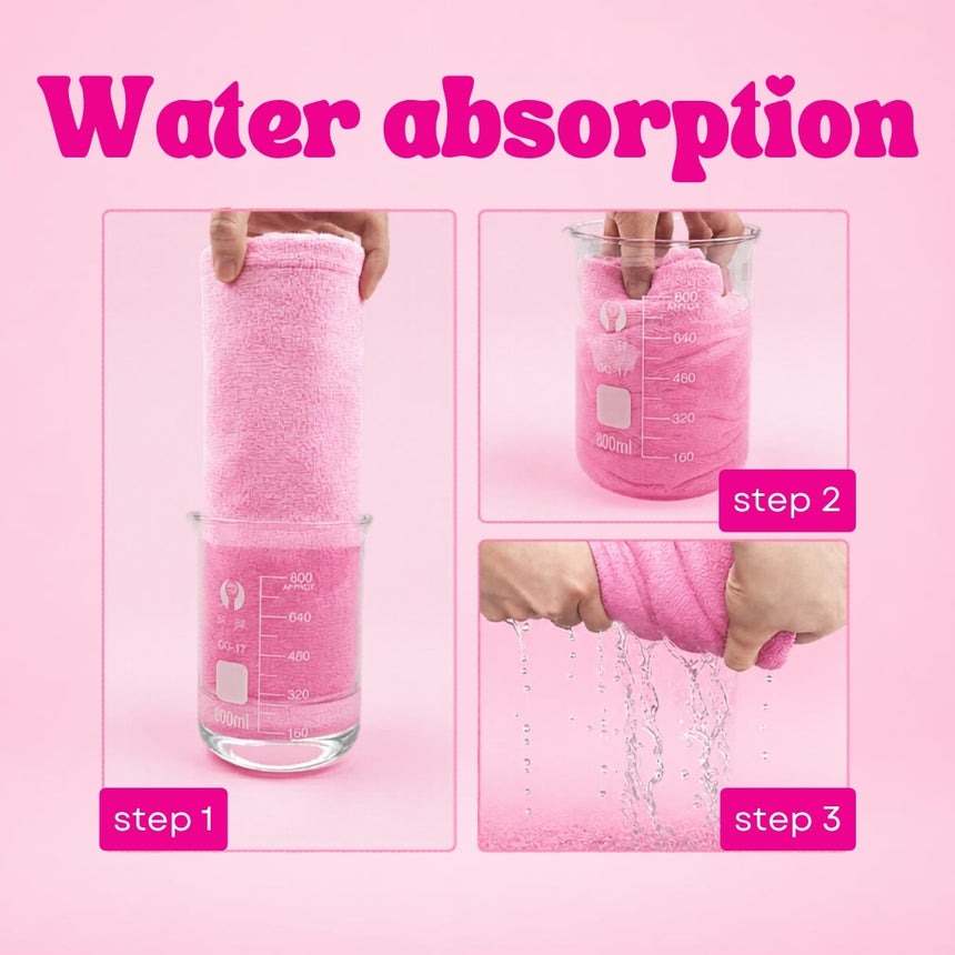 Confidella Microfiber Hair Towel