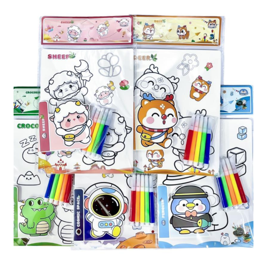 Creative Sketch & Color Set