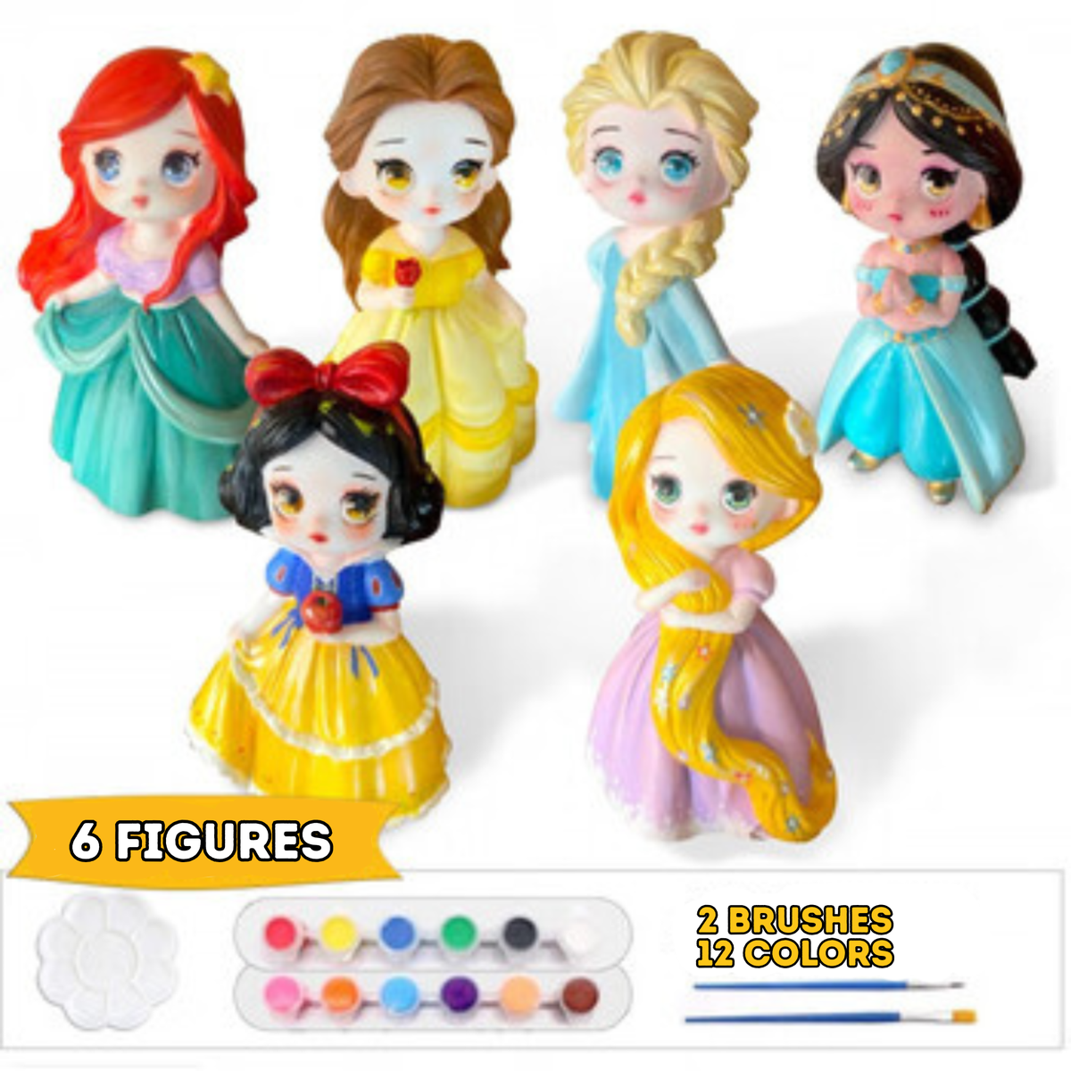 Shockers DIY 3D Paint & Decor Figurine Set