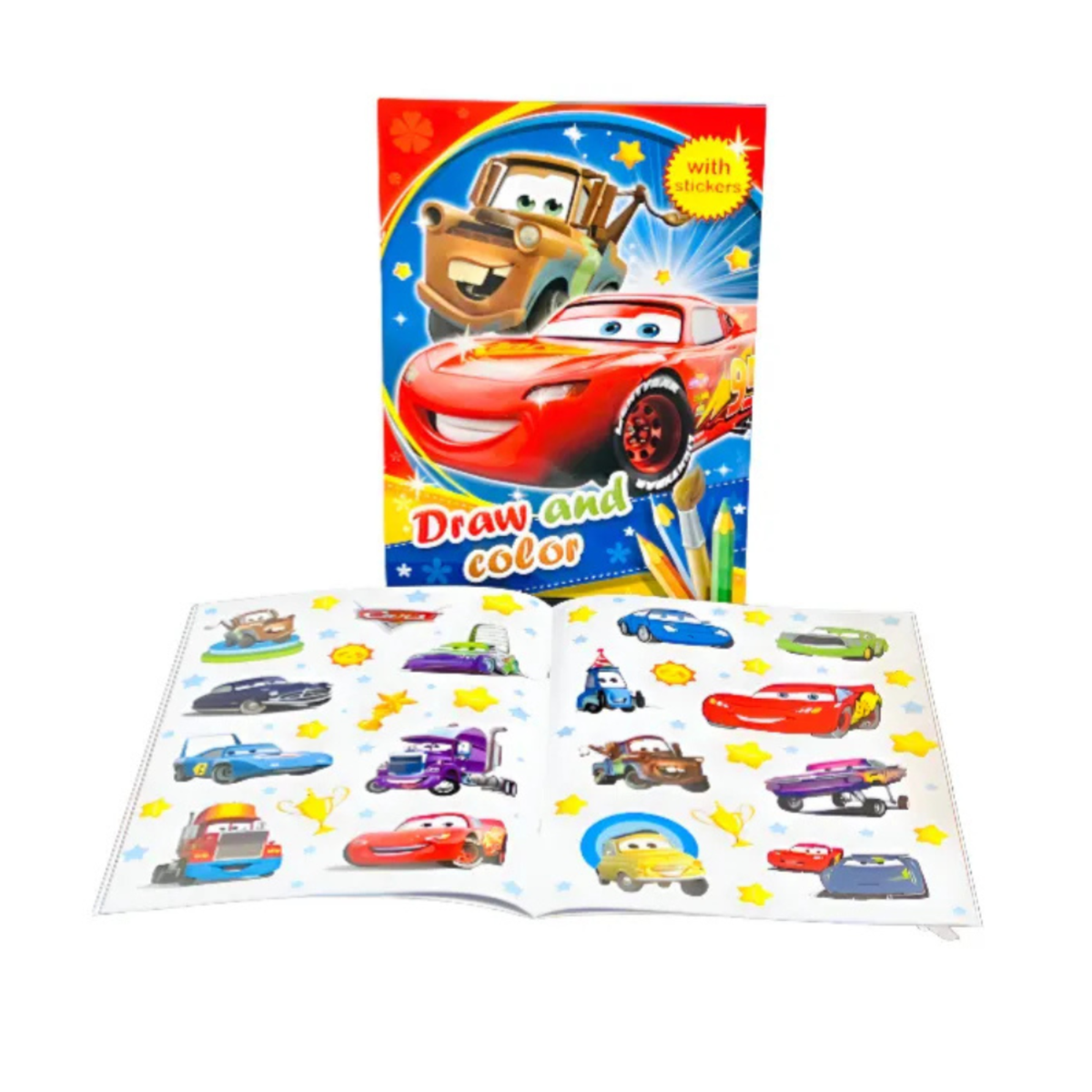 Sticker And Coloring Book