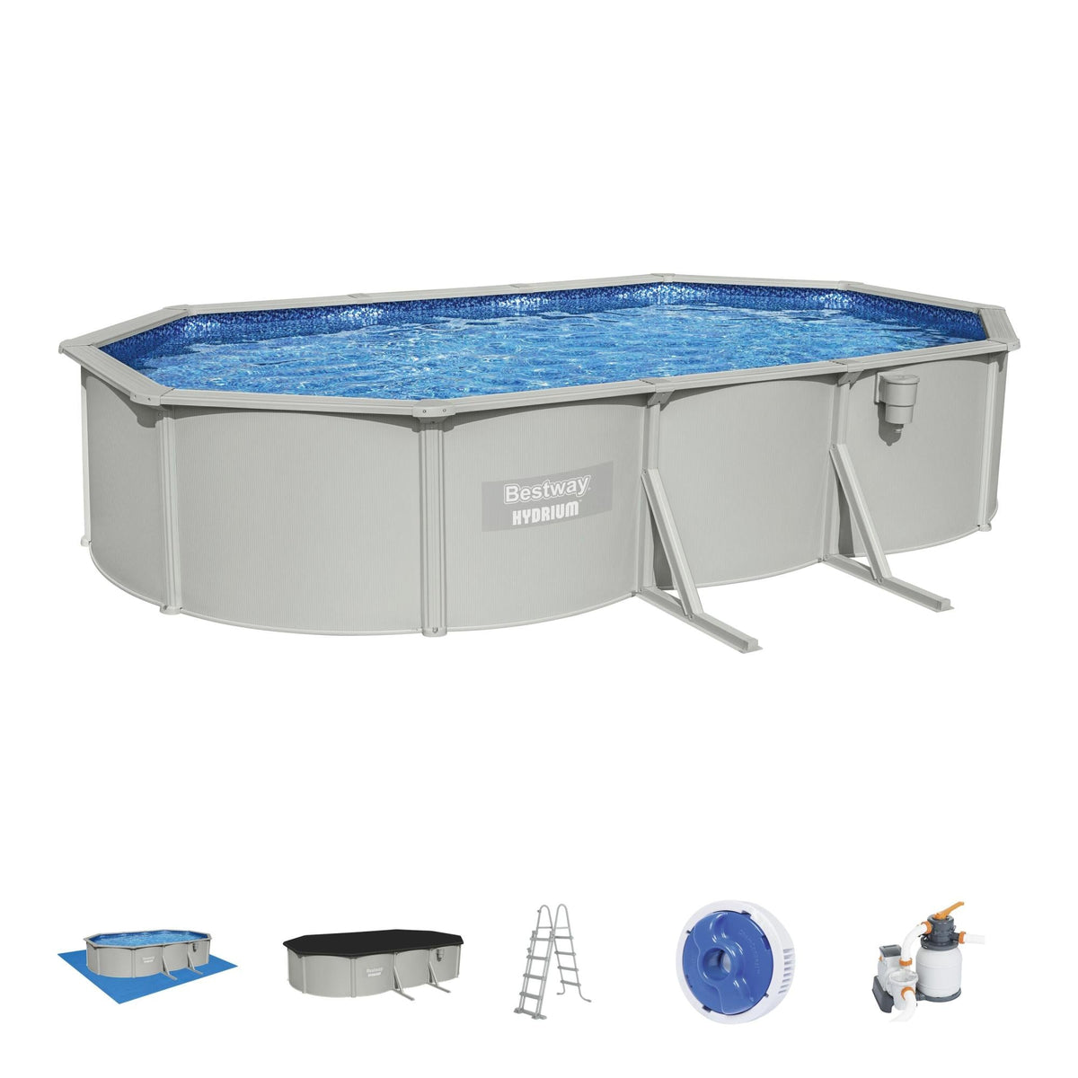 Hydrium Oval Style Pool 610 x 360 x 120 cm home pool Hydrium Oval Style Pool 610 x 360 x 120 cm Hydrium Oval Style Pool 610 x 360 x 120 cm Bestway