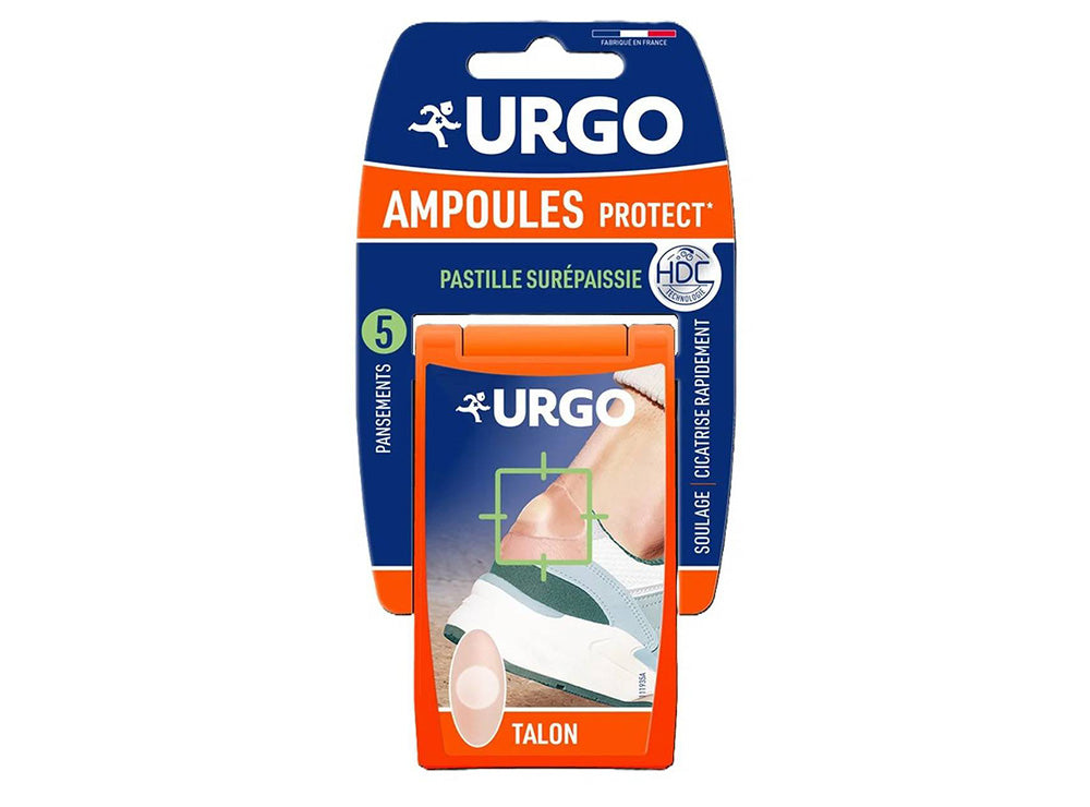 Urgo Blisters Protect Heel Hydrocolloid Bandages 5