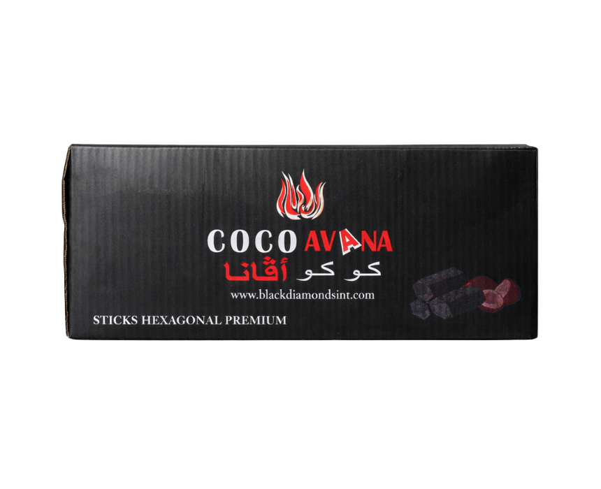 Shisha Charcoal Hexagonal