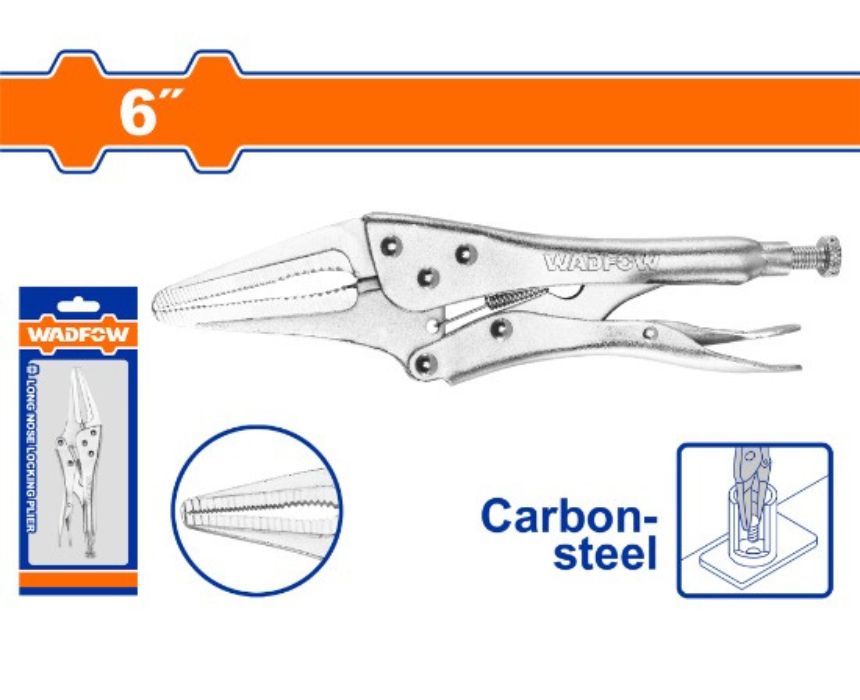 Wadfow Long Nose Locking Plier
