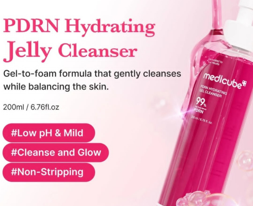 Medicube PDRN Hydrating Gel Cleanser