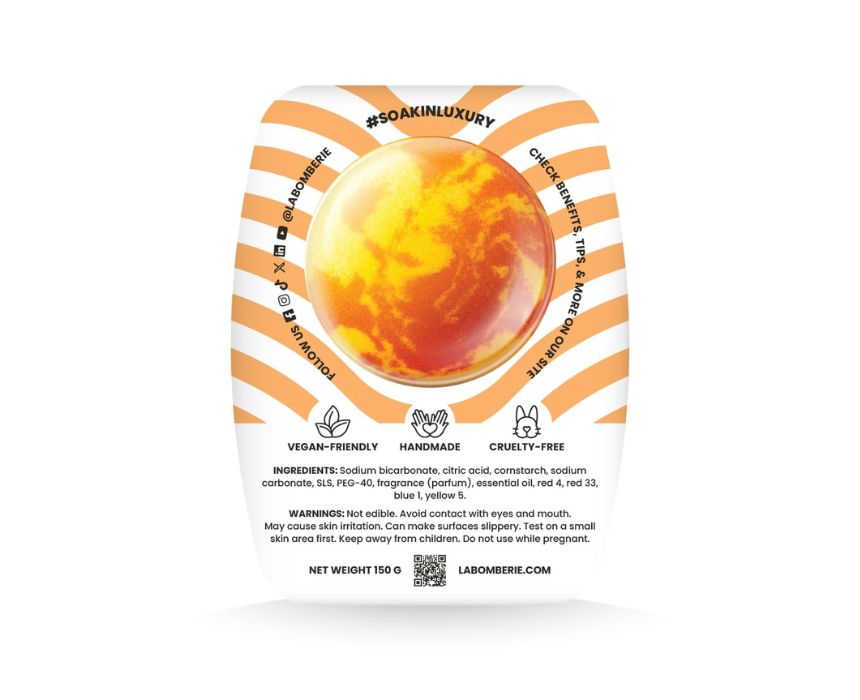 Sunshine Blend Neroli Bath Bomb