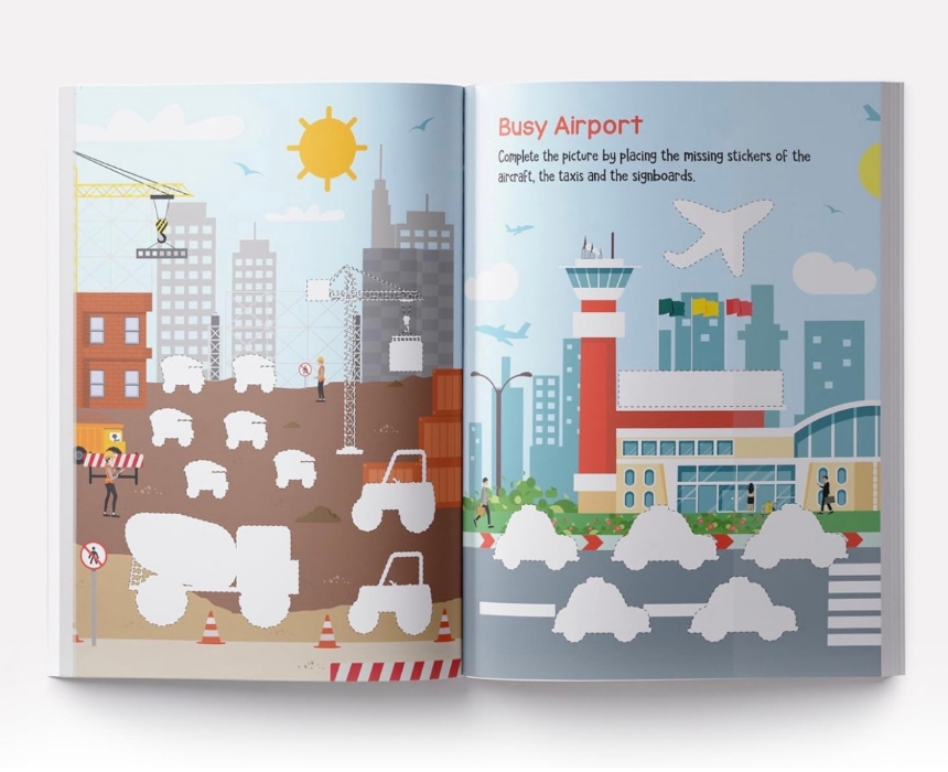 My First Transport Sticker Book