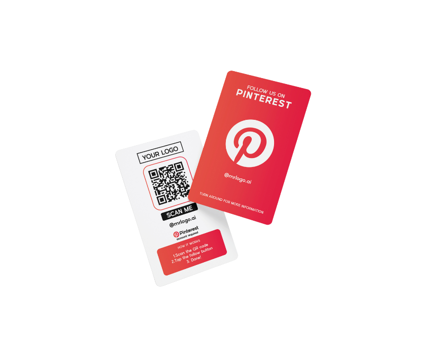 Pinterest NFC Card