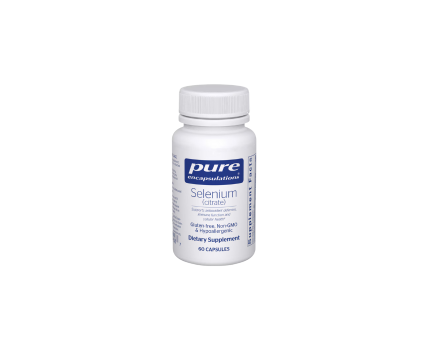 Pure Encapsulations Selenium Citrate Supplement