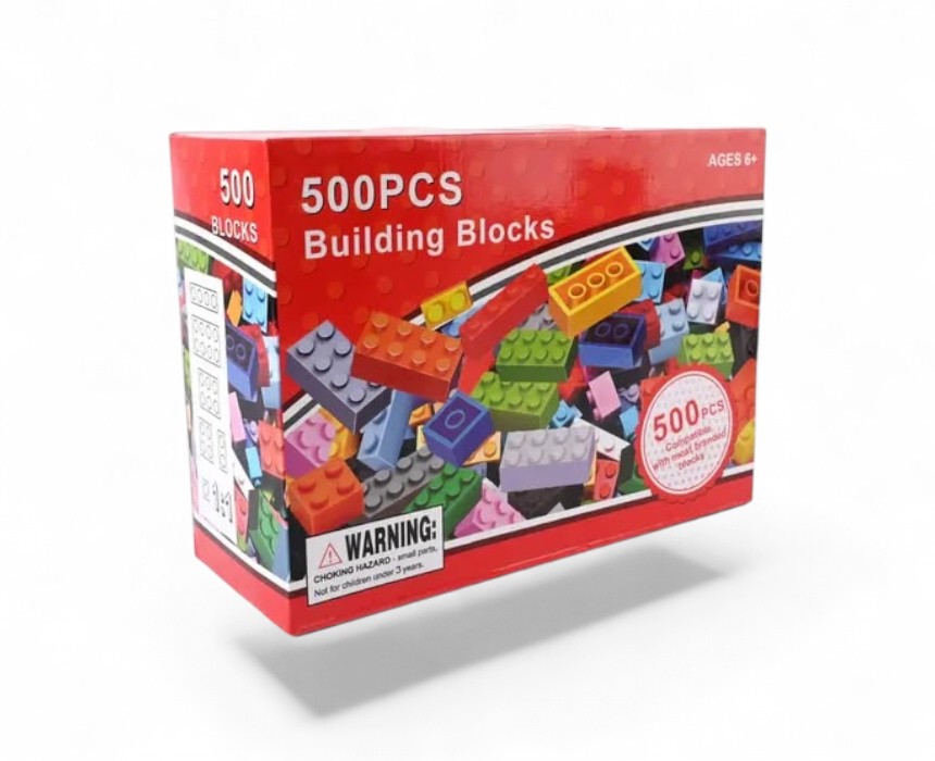 500-Piece Creative Building Block Set