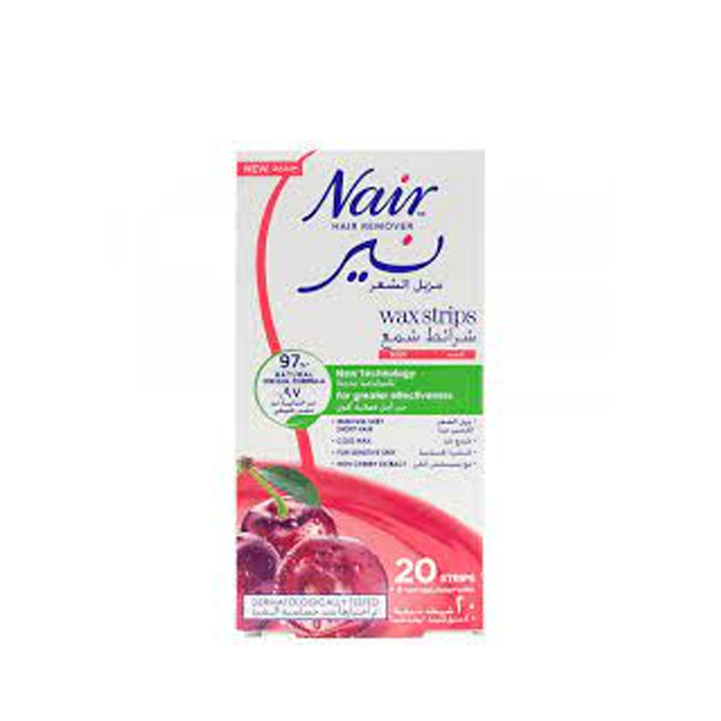 Nair Body Wax Strips Cherry