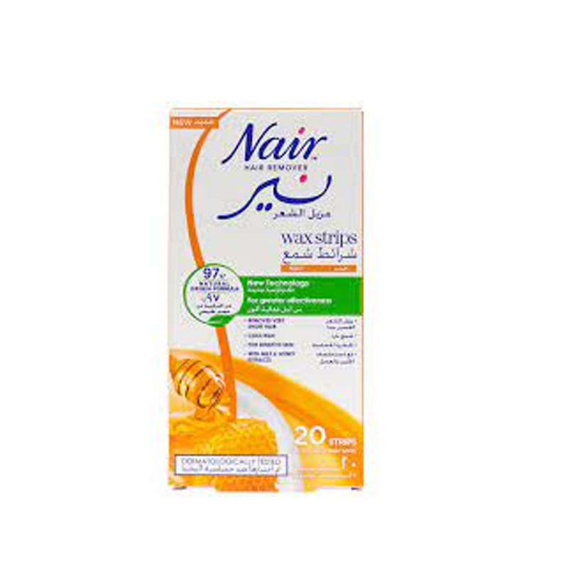 Nair Body Wax Strips Milk & Honey