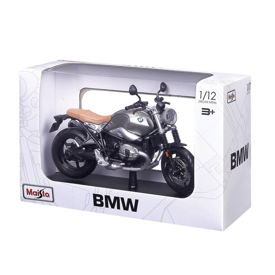 Maisto BMW R Nine T Scrambler 1:12 Model Motorcycle by Maisto