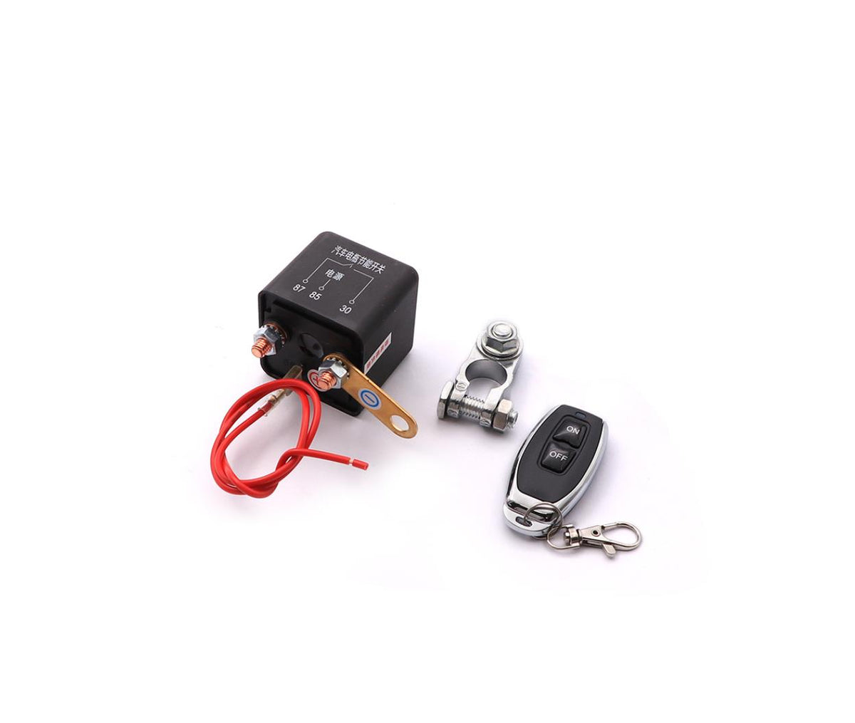 1-Channel Relay Switch with RF Remote 12V 200A