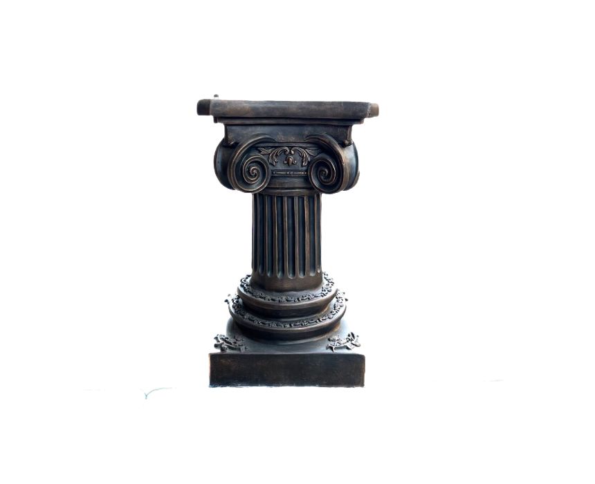 Romans Pillar Resin Sculpture