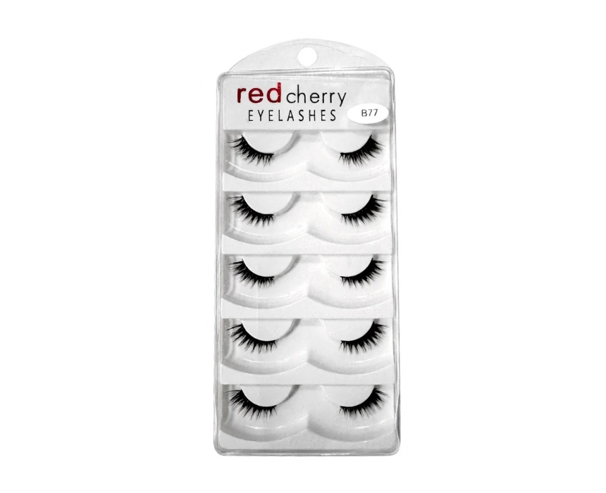 Red Cherry Reusable False Lashes Length And Volume