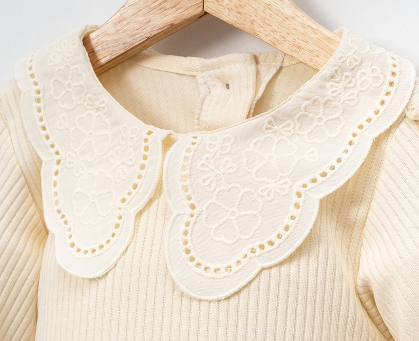 Girls Child Lace Collar