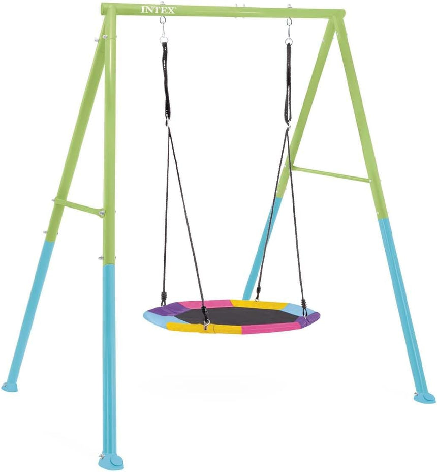 Saucer Swing Set Outdoor Playground Saucer Swing Set Saucer Swing Set Intex