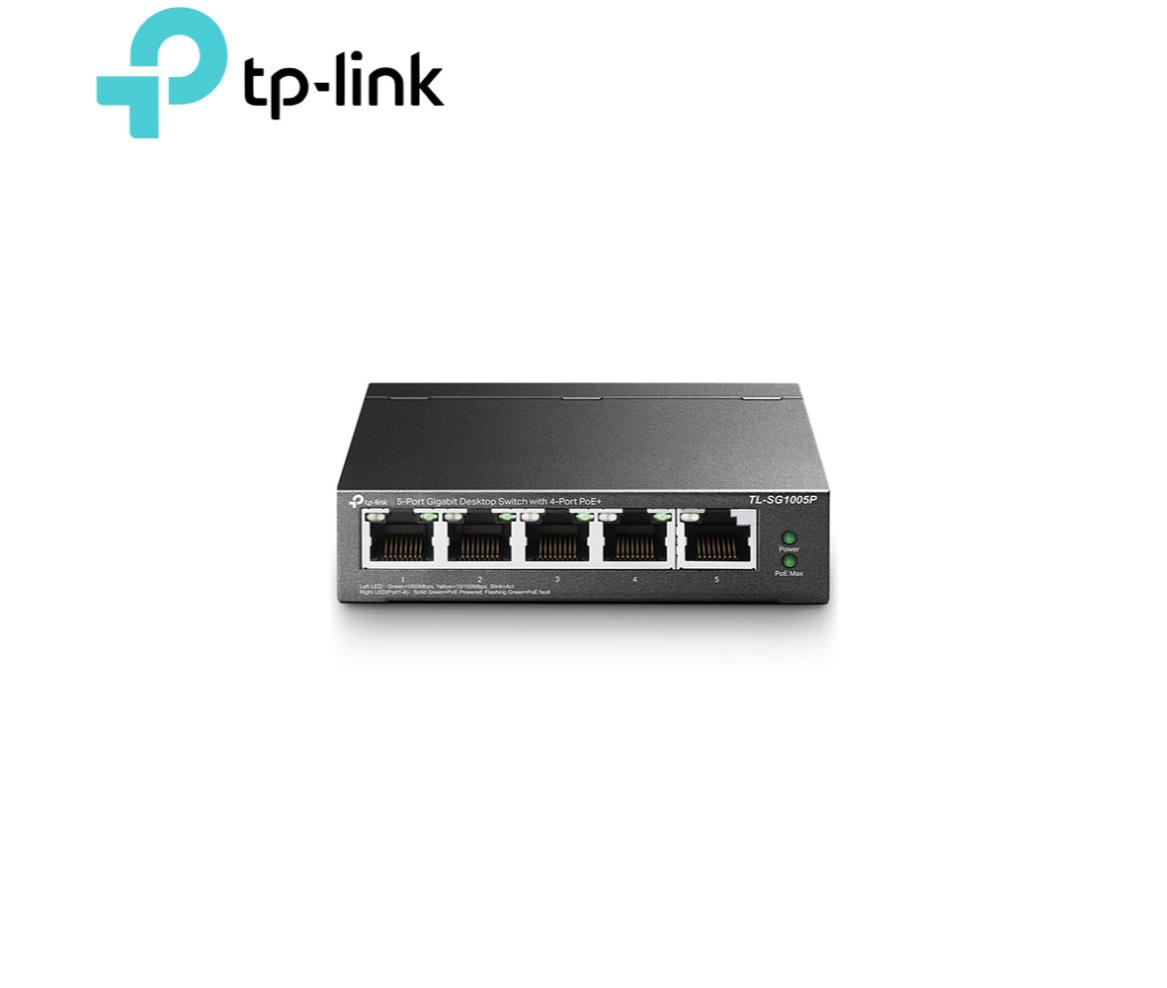 Network Switch Giga Hub 5-Port Unmanaged POE TP-Link