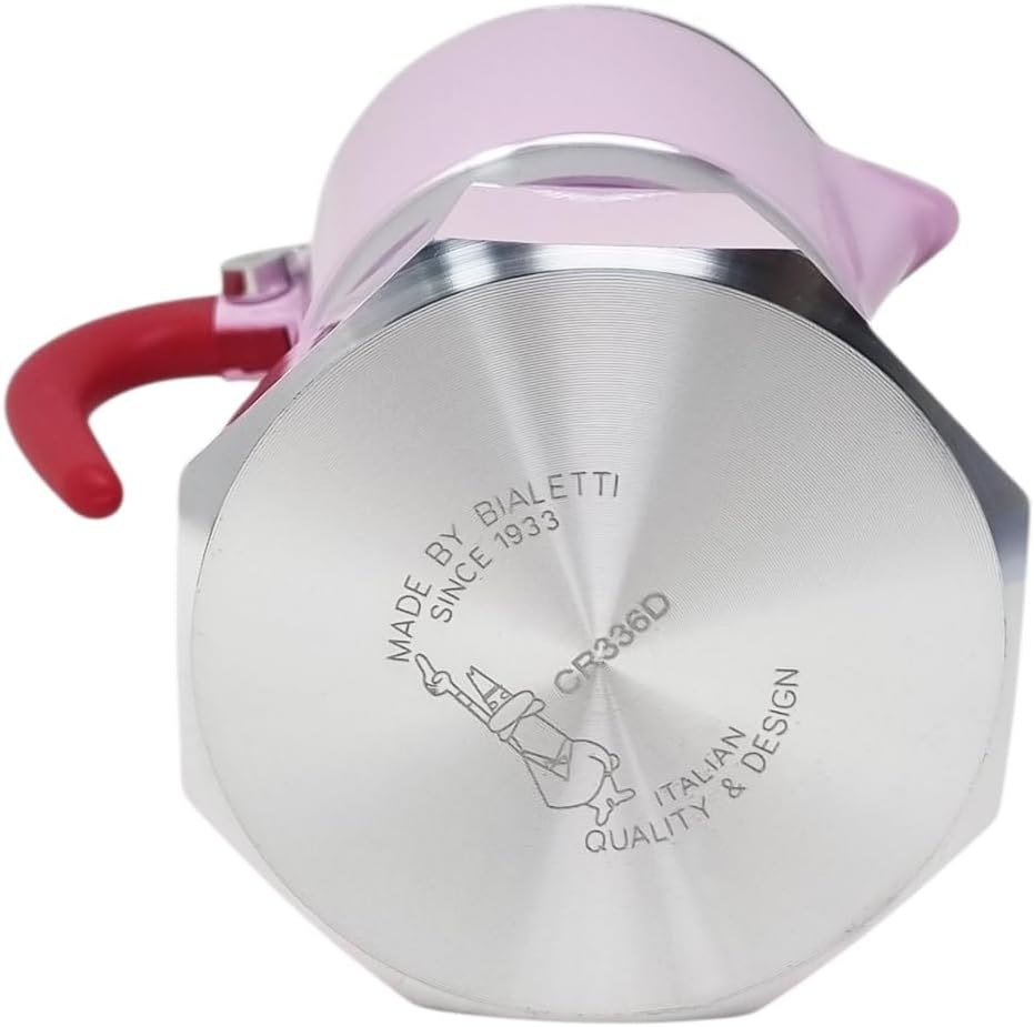 Rainbow 3-Cup Cherries Moka Pot Coffee Makers Rainbow 3-Cup Cherries Moka Pot Rainbow 3-Cup Cherries Moka Pot Bialetti