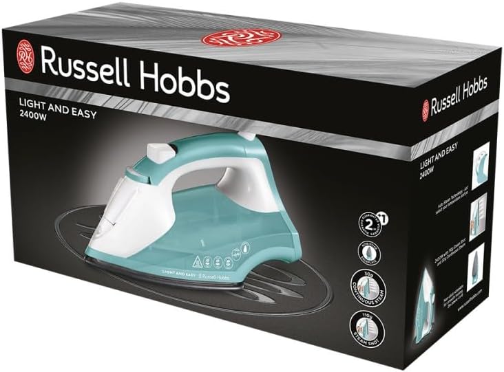 Light & Easy Iron 2400W Ironing Machine Light & Easy Iron 2400W Light & Easy Iron 2400W Russell Hobbs