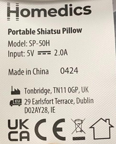 Portable Shiatsu Pillow + Soothing Heat Massage & Relaxation Portable Shiatsu Pillow + Soothing Heat Portable Shiatsu Pillow + Soothing Heat HoMedics
