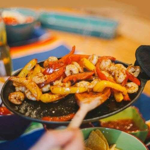 Cast Iron Fajita Sizzler Cast Iron Cast Iron Fajita Sizzler Cast Iron Fajita Sizzler KitchenCraft