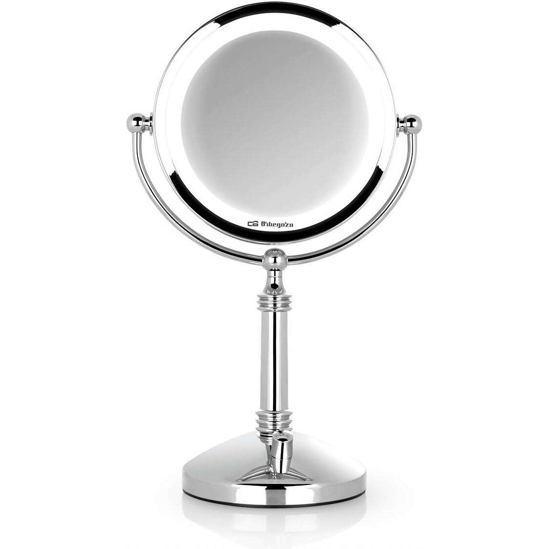 Mirror With 2 Sides + LED Light Outlet Mirror With 2 Sides + LED Light Mirror With 2 Sides + LED Light Orbegozo
