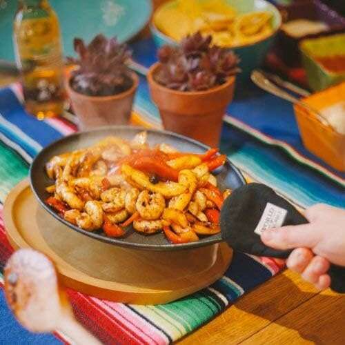 Cast Iron Fajita Sizzler Cast Iron Cast Iron Fajita Sizzler Cast Iron Fajita Sizzler KitchenCraft