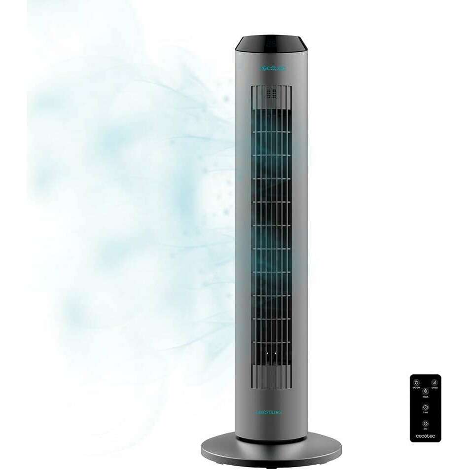 Tower Fan 8190, Ionic, Remote, Digital, Oscillation, 60W Fan Tower Fan 8190, Ionic, Remote, Digital, Oscillation, 60W Tower Fan 8190, Ionic, Remote, Digital, Oscillation, 60W Cecotec