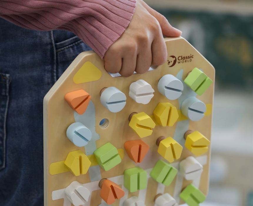 Screw Board Activity Set